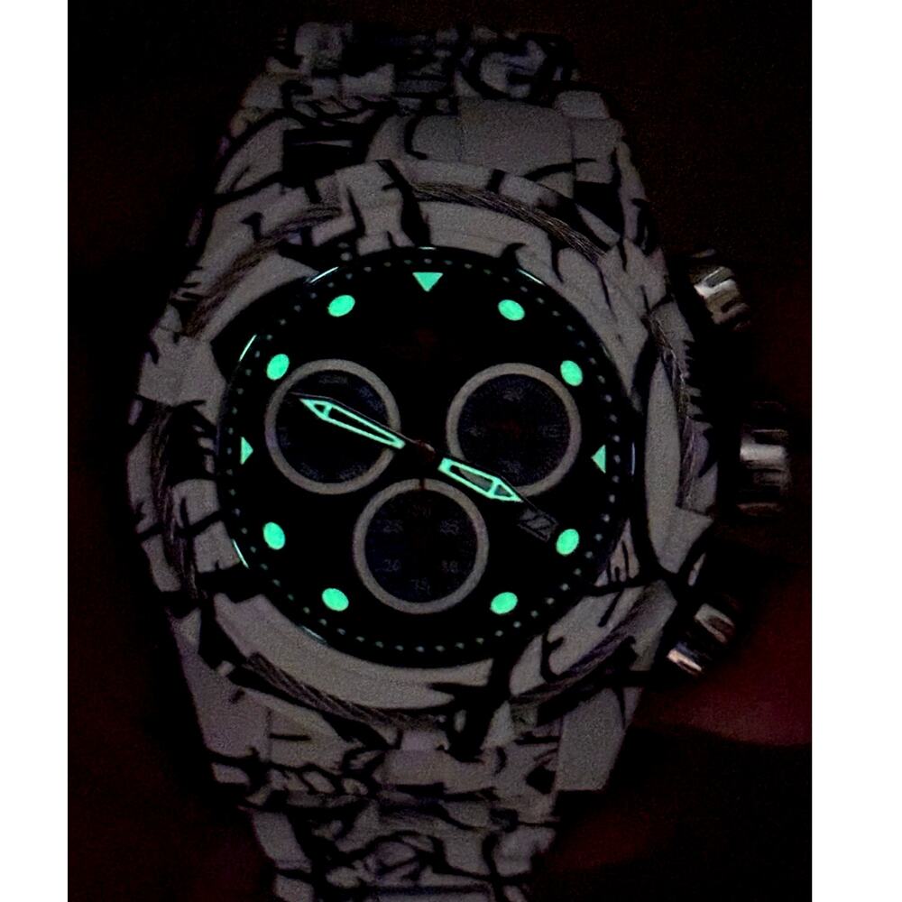 Invicta Bolt Zeus 43859 Chronograph 53mm Aqua Plated Men’s Watch 200M - Picture 8 of 17